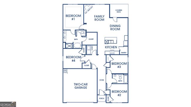 223 Kennelsman Dr, House other with 4 bedrooms, 2 bathrooms and null parking in Griffin GA | Image 4