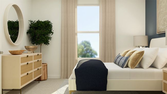 Carpeted bedroom featuring baseboards | Image 5
