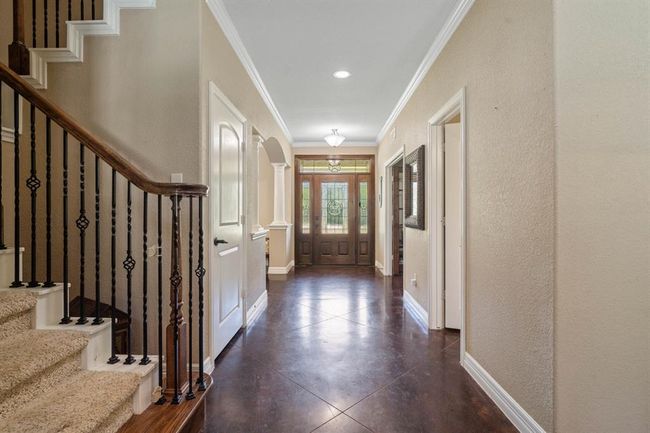 View of front door entry way. | Image 9