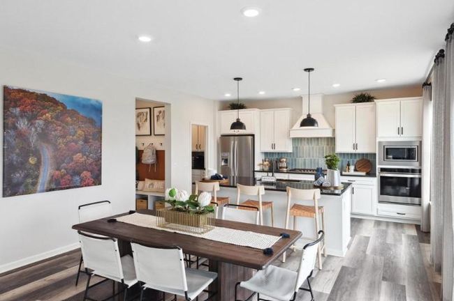 Ontario Model Home showing the morning kitchen and mud room. | Image 5