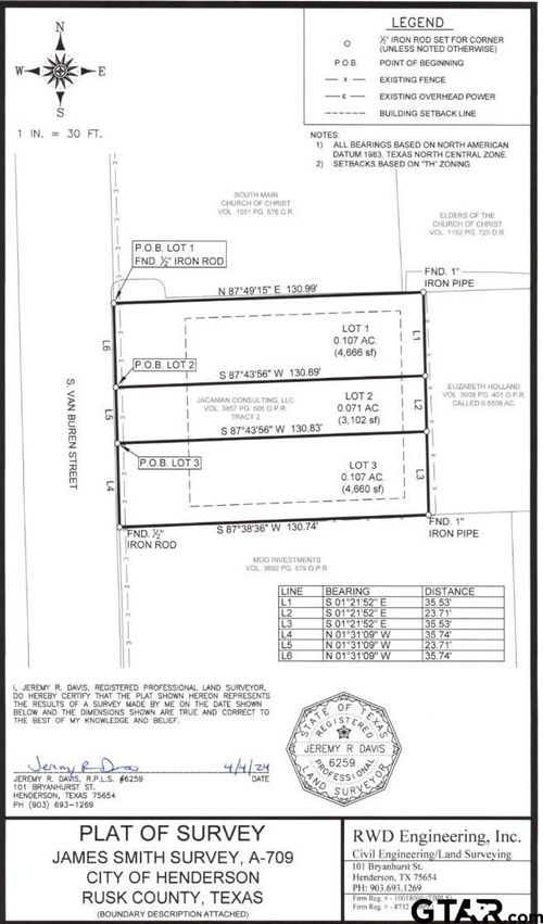 501 S Van Buren, Henderson, TX, 75654 | Card Image