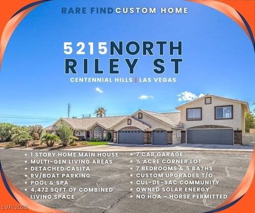 5215 N Riley St, Las Vegas, NV, 89149-4035 | Card Image