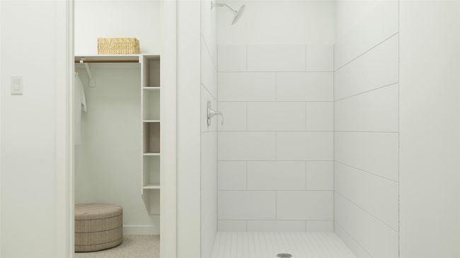 Bathroom with a shower stall | Image 4