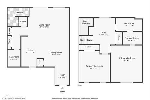 235 Nw Waverly Dr, Waukee, IA, 50263-1265 | Card Image