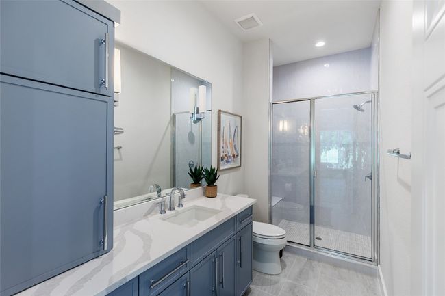 Bathroom 2 en-suite featuring vanity, a walk-in shower. | Image 28
