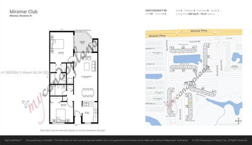 apt-107-3400 Foxcroft Rd, Miramar, FL, 33025-4120 | Card Image