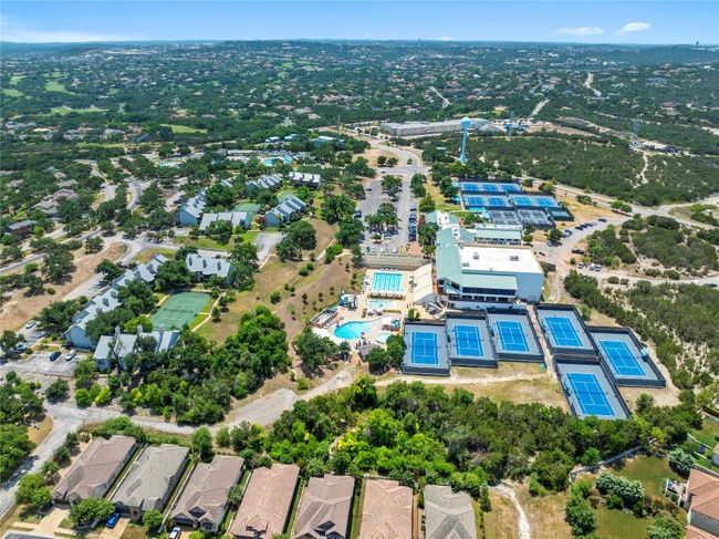 Aerial overview of property's location featuring a pool | Image 40