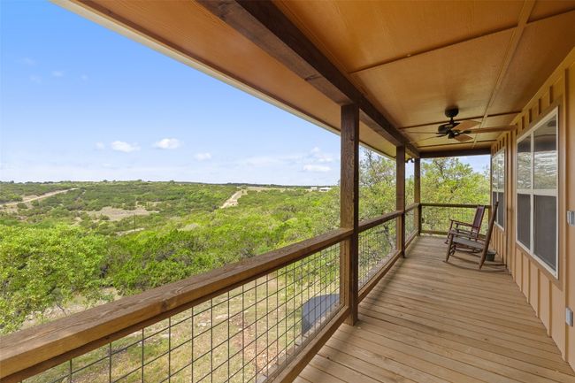 Deck with a ceiling fan | Image 32