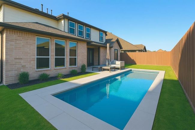 There is room for a pool here... use this POOL RENDERING to help you inspire your design. | Image 33
