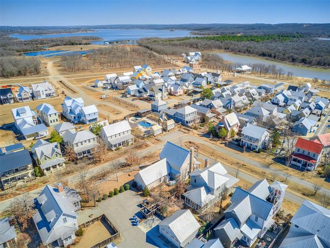 Drone / aerial view featuring a water view and a residential view | Image 46