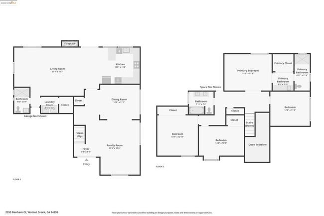 2353 Benham Ct, House other with 5 bedrooms, 3 bathrooms and 3 parking in Walnut Creek CA | Image 4