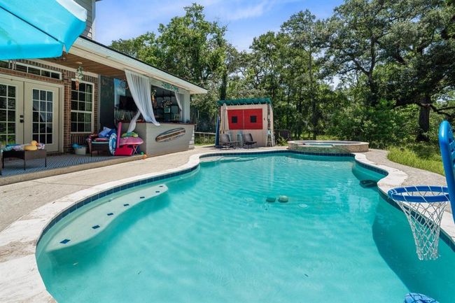 Sports pool with freeform design. Roughly measures 22’ x 10’ | Image 42