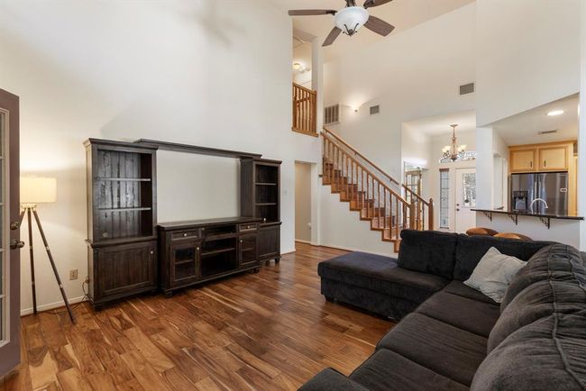 Living area - notice the breakfast bar as well. | Image 12