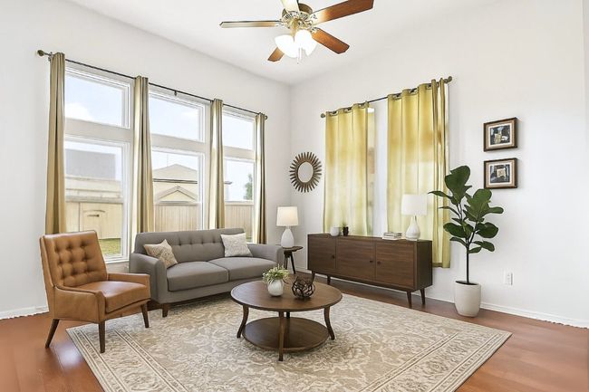 High ceilings + stunning wood floors and modern interior = Overflowing charm! | Image 9