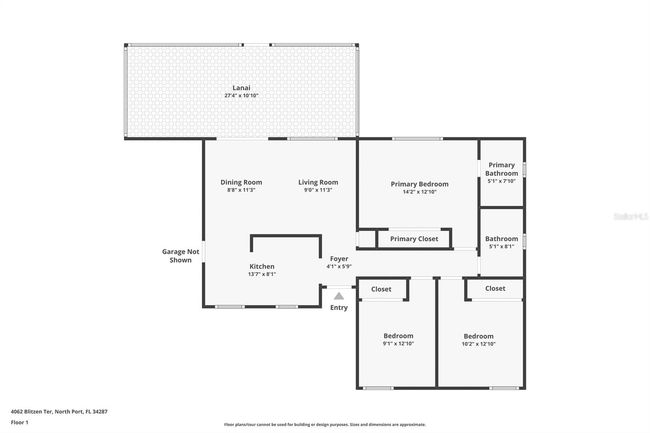 4062 Blitzen Ter, House other with 3 bedrooms, 2 bathrooms and null parking in NORTH PORT FL | Image 28