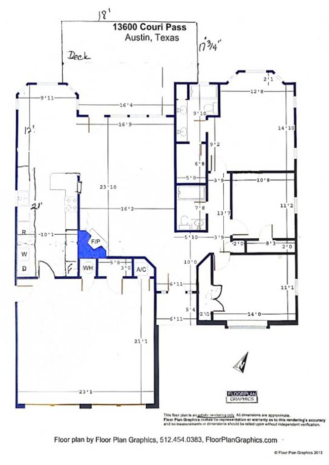13600 Couri Pass, House other with 3 bedrooms, 2 bathrooms and null parking in Austin TX | Image 34