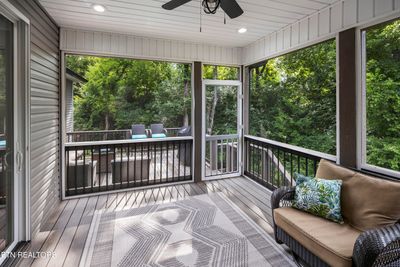 Private yard with wooded view | Image 2