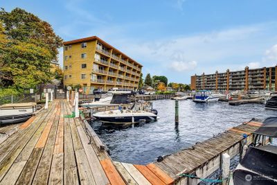 View of the building from your boat slip! | Image 1