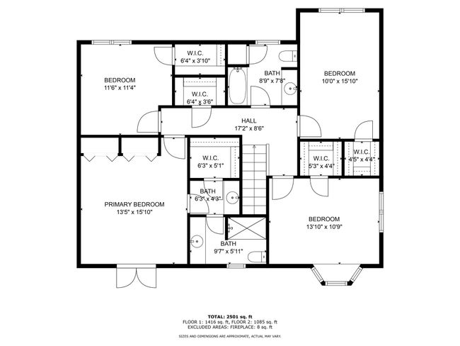 Floor plan 2nd floor. | Image 32