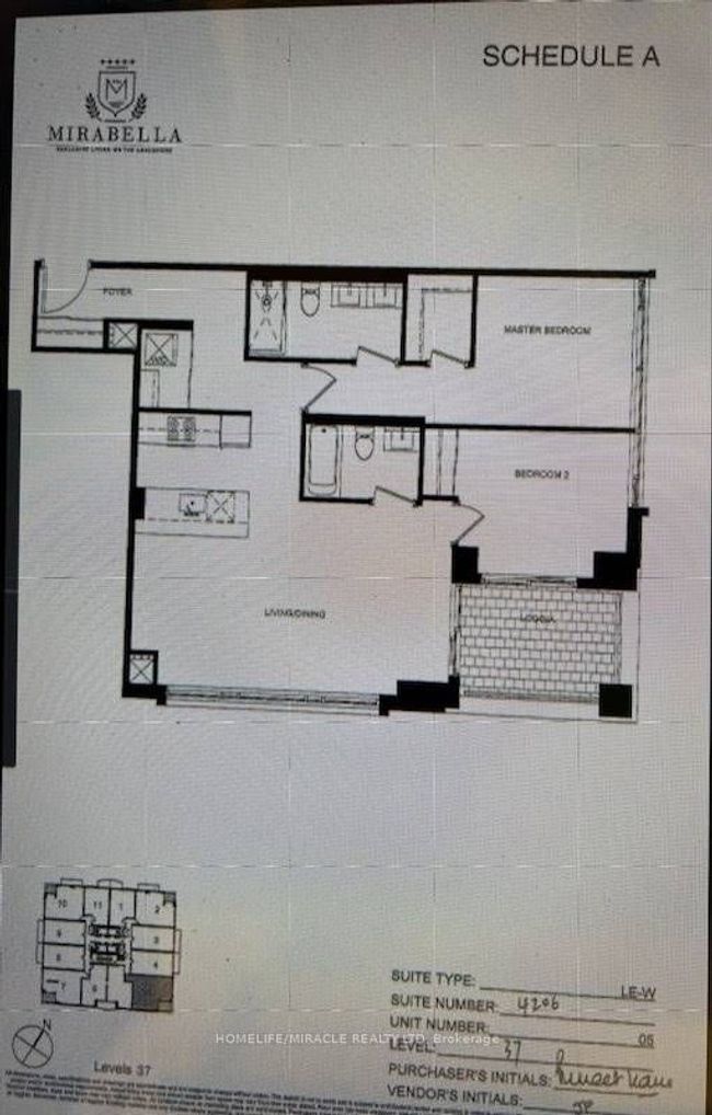 4206 - 1928 Lake Shore Blvd W, Condo with 2 bedrooms, 2 bathrooms and 1 parking in Toronto ON | Image 20