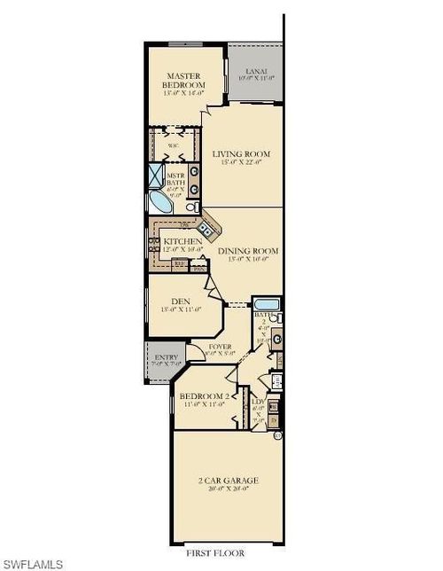 2061 Tamarron Ln, Naples, FL, 34120-5350 | Card Image