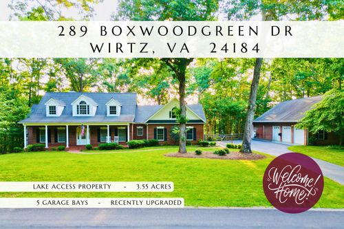 289 Boxwoodgreen Dr, Wirtz, VA, 24184-2713 | Card Image
