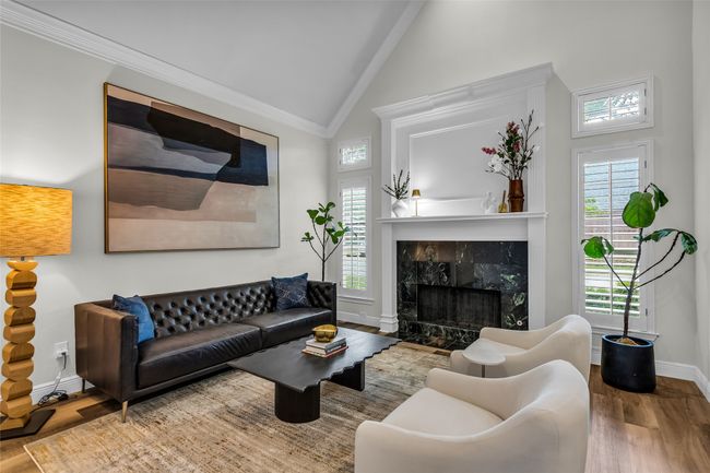 Living Room Has Vaulted Ceiling and Marble Faced WBFP! | Image 5