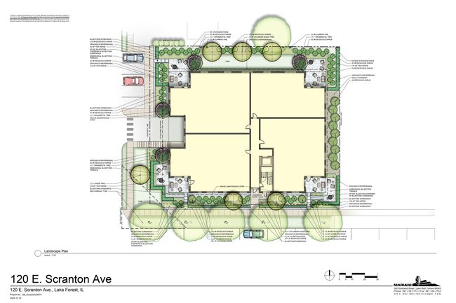 201 - 120 E Scranton Ave, Condo with 2 bedrooms, 3 bathrooms and 2 parking in Lake Bluff IL | Image 14