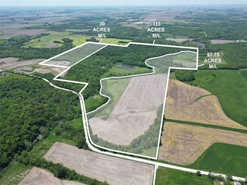 115 Acres M/L 1399 Hogback Bridge Road, Earlham, IA, 50072 | Card Image