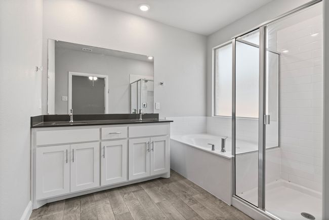 Primary Bath w Garden Tub, Separate Shower, Dual Sinks, & Large Walk In Closet | Image 16