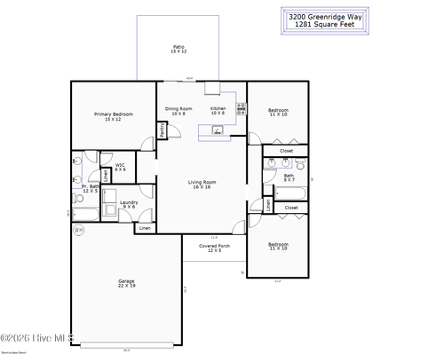 3200 Greenridge Way, Leland, NC, 28451-9452 | Card Image