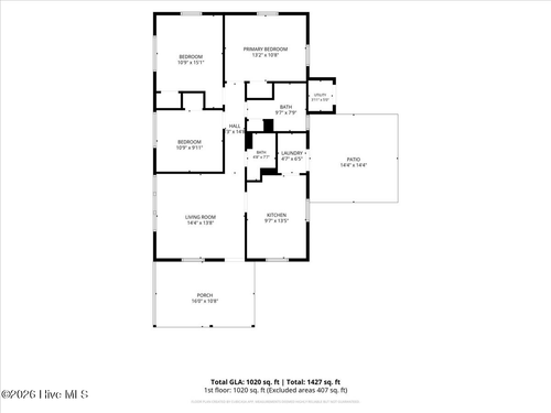 1305 Robin St, Goldsboro, NC, 27534-2365 | Card Image