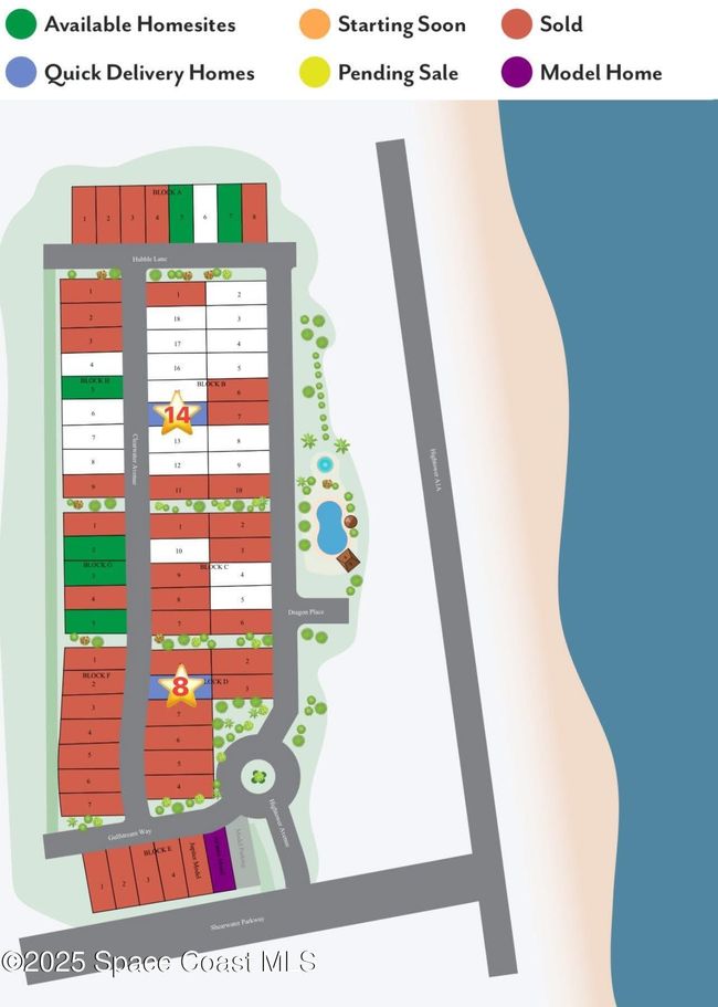 See the star on map for location of new build homes | Image 88