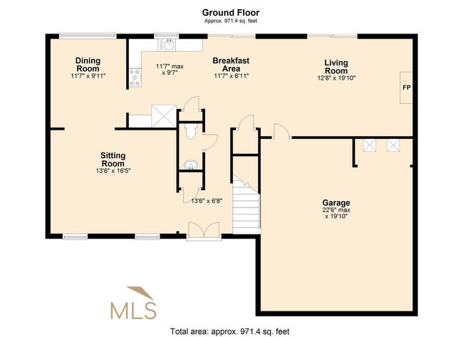 970 Cranberry Crk, House other with 4 bedrooms, 3 bathrooms and 2 parking in Roswell GA | Image 57
