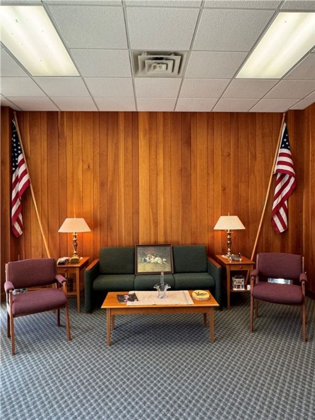 Waiting area with prime cherry walls | Image 6