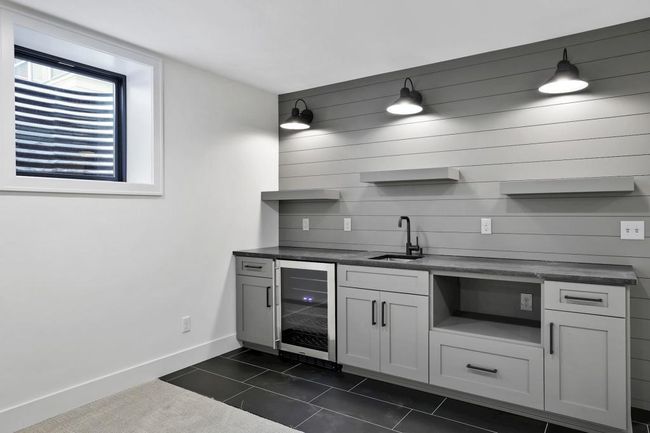 Lower level bar. Pictures of previously built house. | Image 25