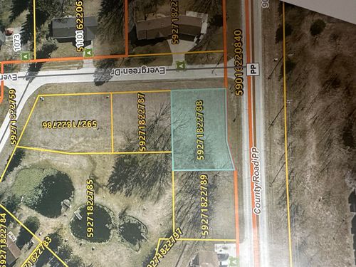 Lot 20 Evergreen Dr, PLYMOUTH, WI, 53073-4107 | Card Image