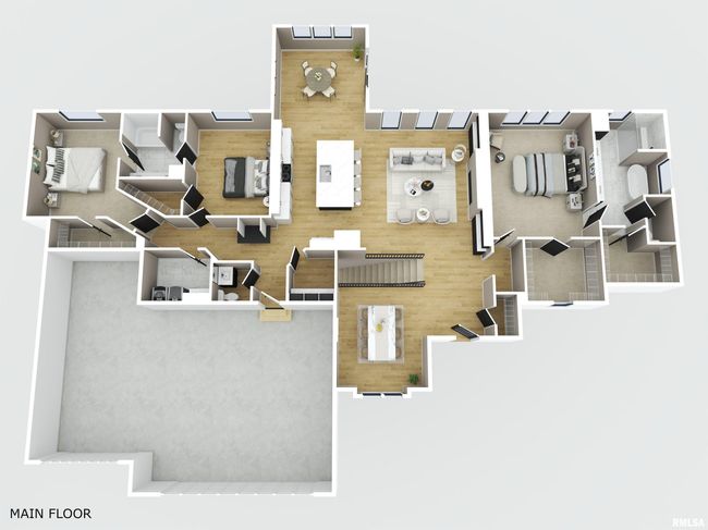 1115 Cherrywood Ct, House other with 3 bedrooms, 3 bathrooms and null parking in Sherman IL | Image 51