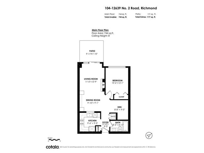 104 - 12639 No. 2 Road, Condo with 1 bedrooms, 1 bathrooms and 1 parking in Richmond BC | Image 40