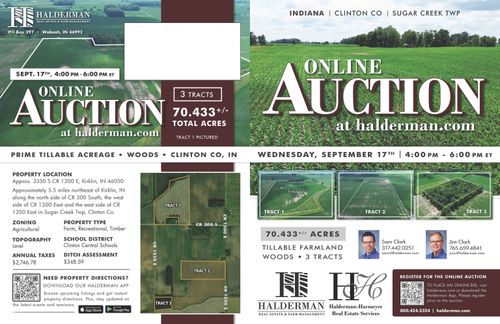 3350 S County Road 1300 E, Kirklin, IN, 46050 | Card Image