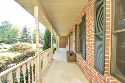 View of patio with covered porch | Image 3