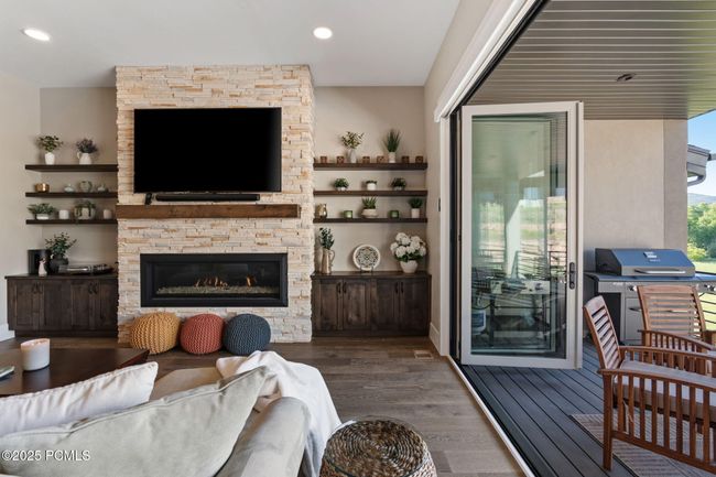 Living room with trifold patio doors | Image 6