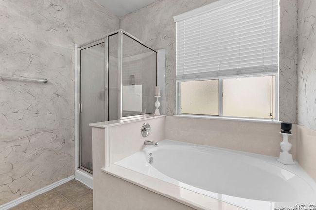 Garden tub plus shower enclosure. | Image 18