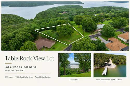 Lot 8 Wood Ridge Dr, Blue Eye, MO, 65611 | Card Image