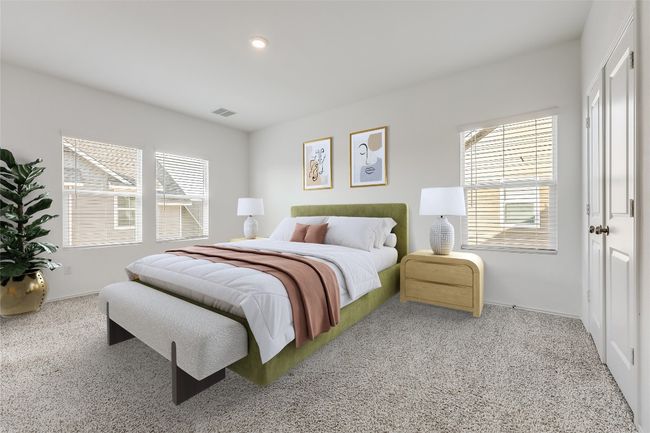 Bedroom featuring carpet flooring and recessed lighting | Image 18