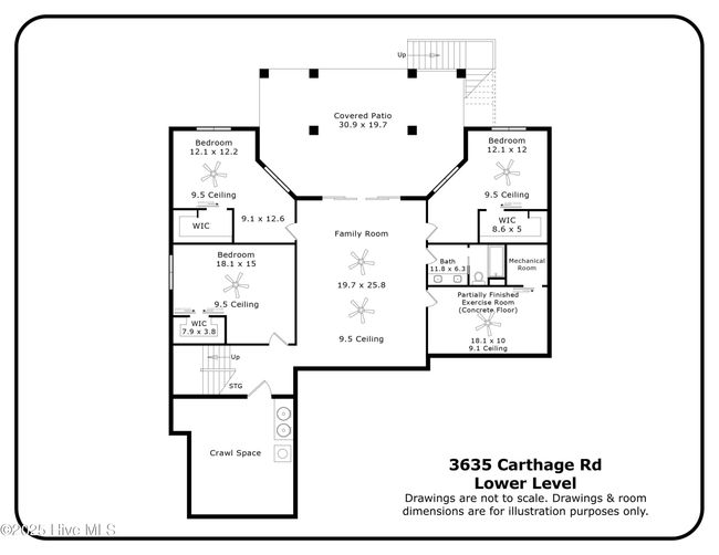 3635 Carthage Rd, House other with 5 bedrooms, 4 bathrooms and 2 parking in West End NC | Image 61