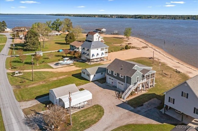 Birds eye view of property featuring a water view AND WATERFRONT WITH PRIVATE BEACH!!! | Image 29