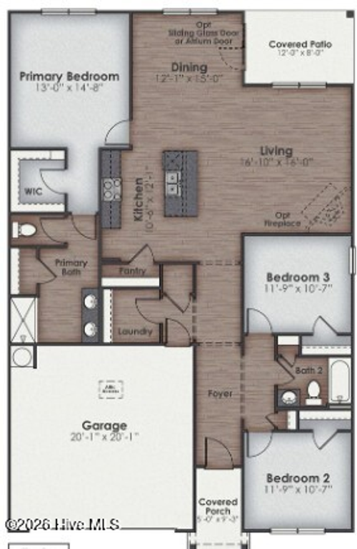 6960 Sasparilla Dr, Leland, NC, 28451-6705 | Card Image