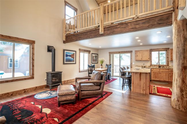 Living room looking towards dining & kitchen | Image 30