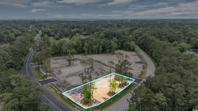 Drone / aerial view featuring a forest view | Image 7